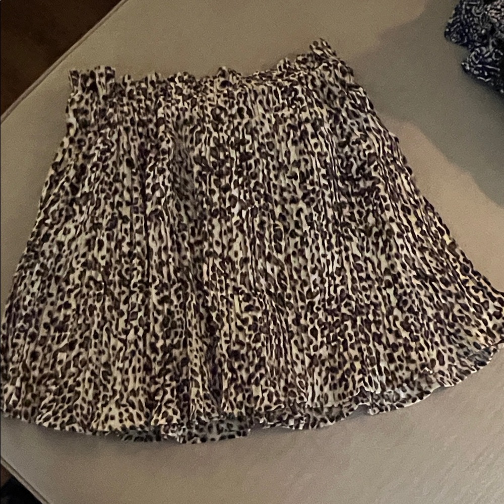 DO+BE Animal Print Mini Skirt
